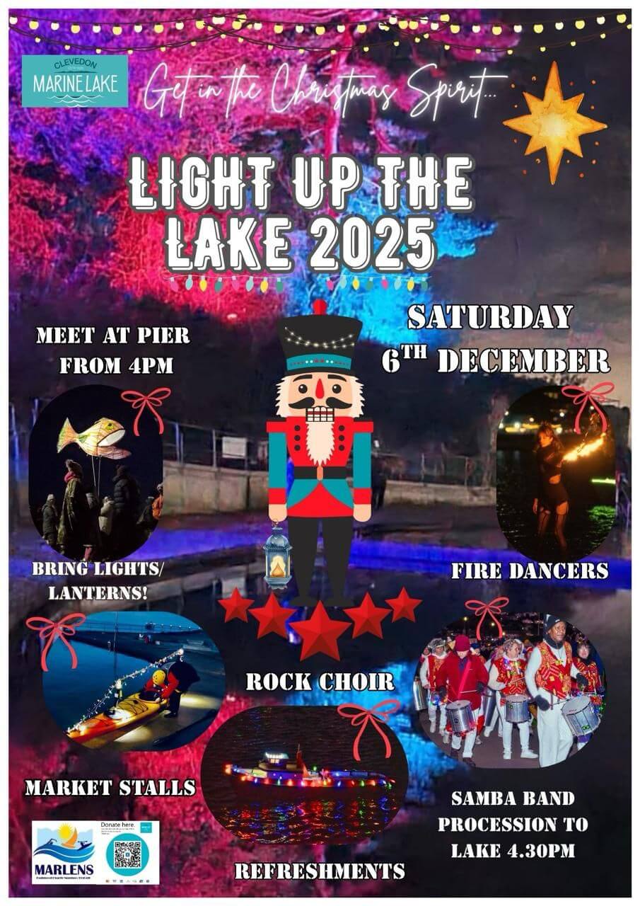 Light up the lake at Clevedon