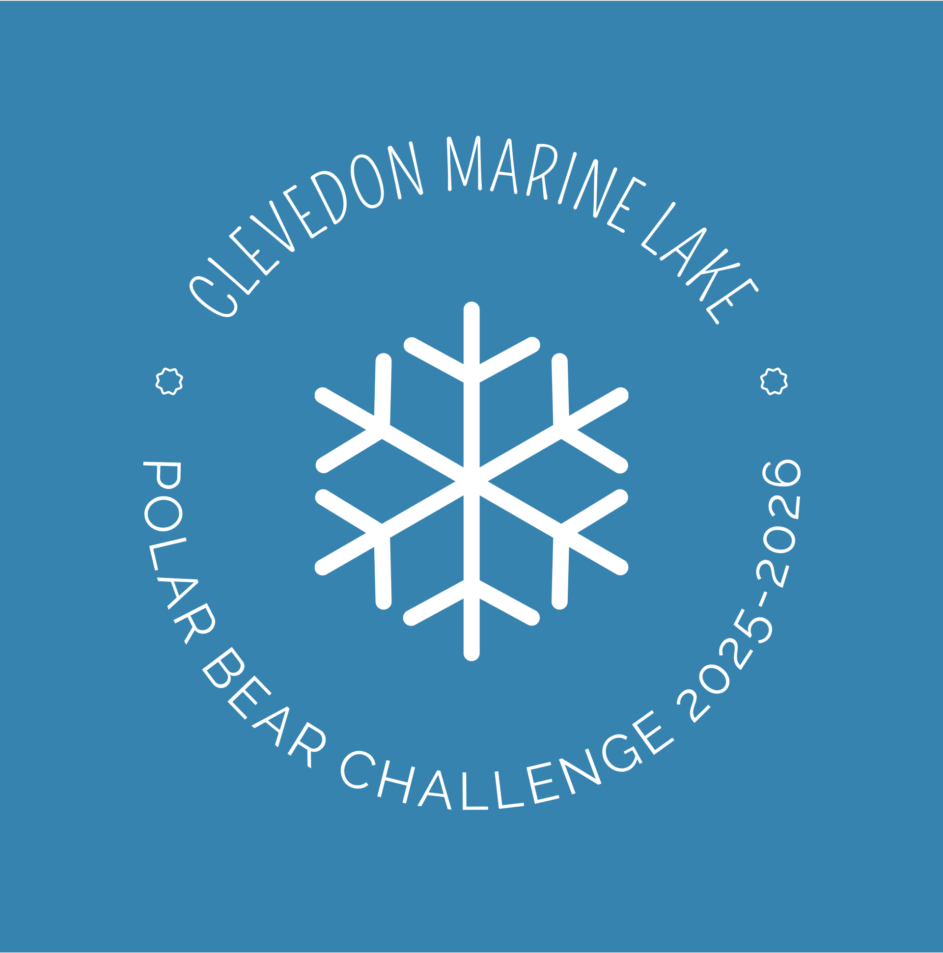 Polar Bear Challenge at Clevedon Marine Lake