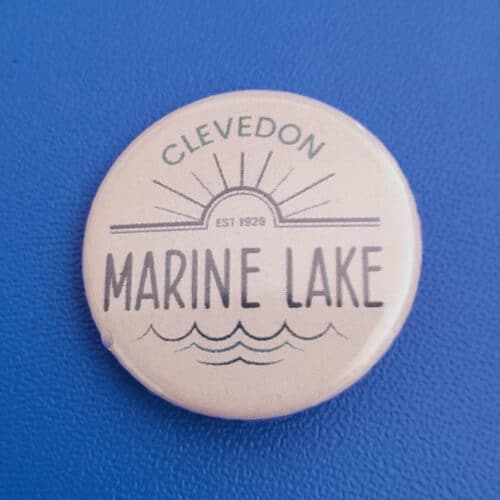Clevedon Marine Lake Pin Badge